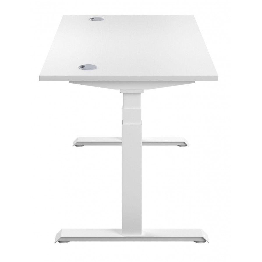 Olton Height Adjustable Straight Office Desk